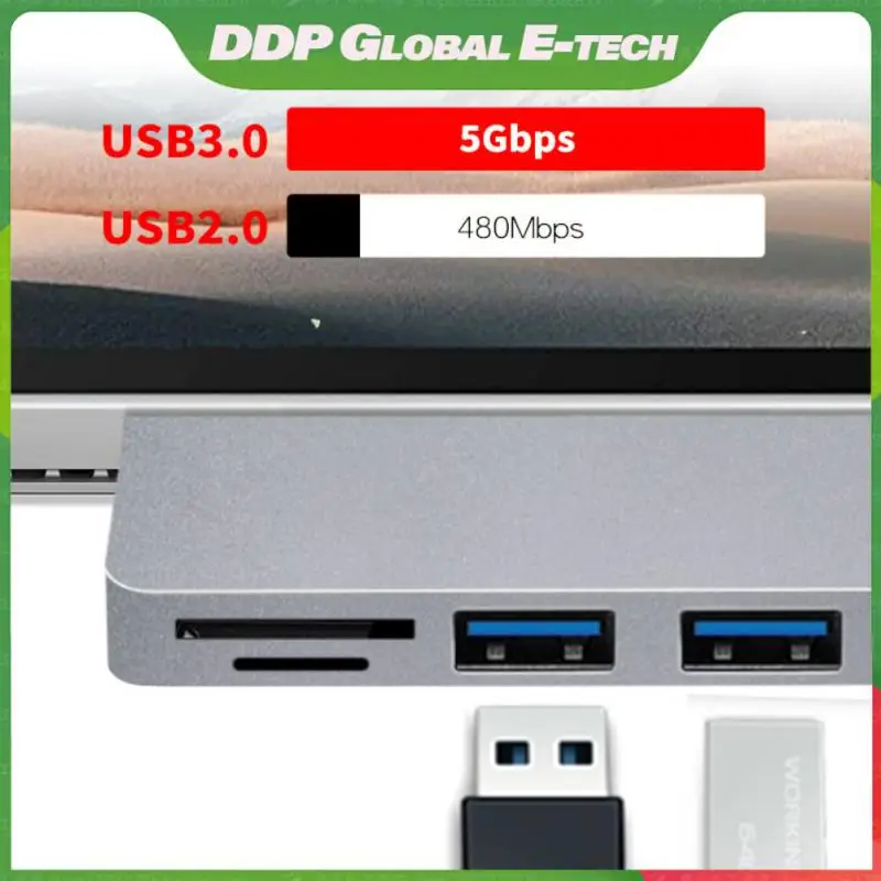 

Portable Multifunctional Type-c Docking Station Official Store Usb-c Hub 5gbps Usbc Dock Concentrator Type C Hub Docking Station