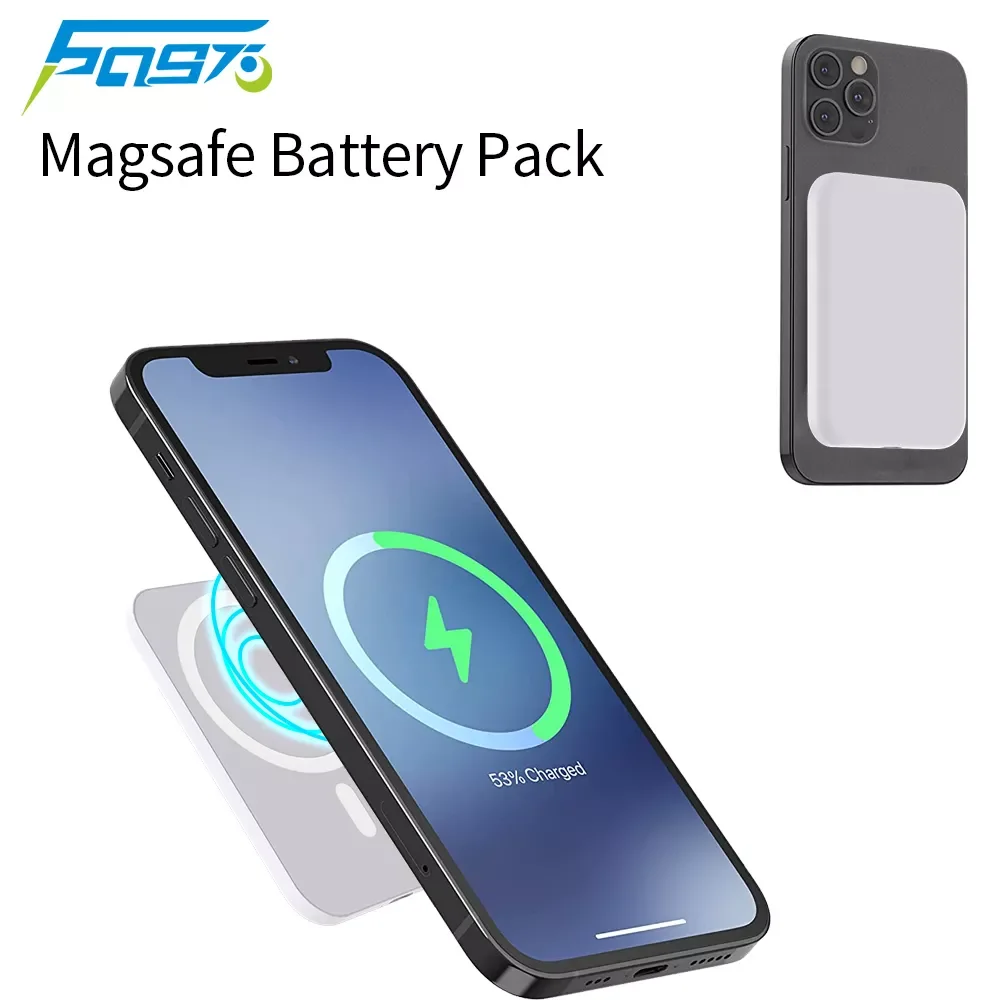 

Power Bank Mobile External Battery For iphone 13 12 13Pro 12Pro Max Mini 5000mAh Wireless Portable Charger Powerbank