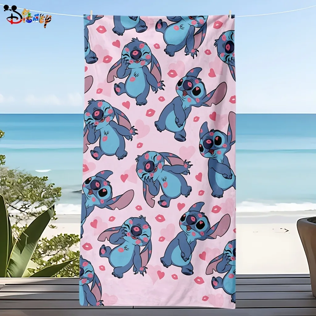 

MINISO Розовое пляжное полотенце