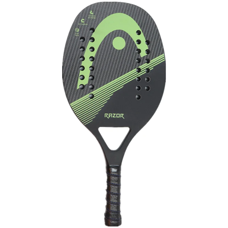 (Spot) Carbon Fiber Tennis Racket Professional Raquete Beach Tennis Outdoor Sports Racket Padel Lightweight with Bag