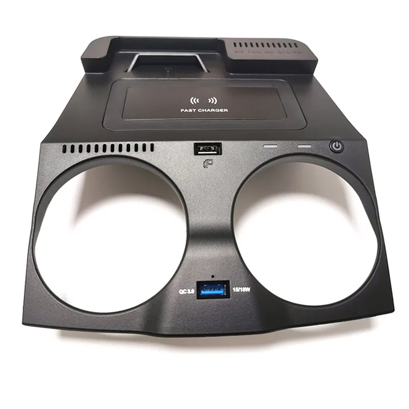 

Автомобильное беспроводное зарядное устройство 15 Вт, быстрое зарядное устройство для мобильного телефона, зарядная панель, держатель для зарядки BMW 5 6 серии G30 G31 G32 G38