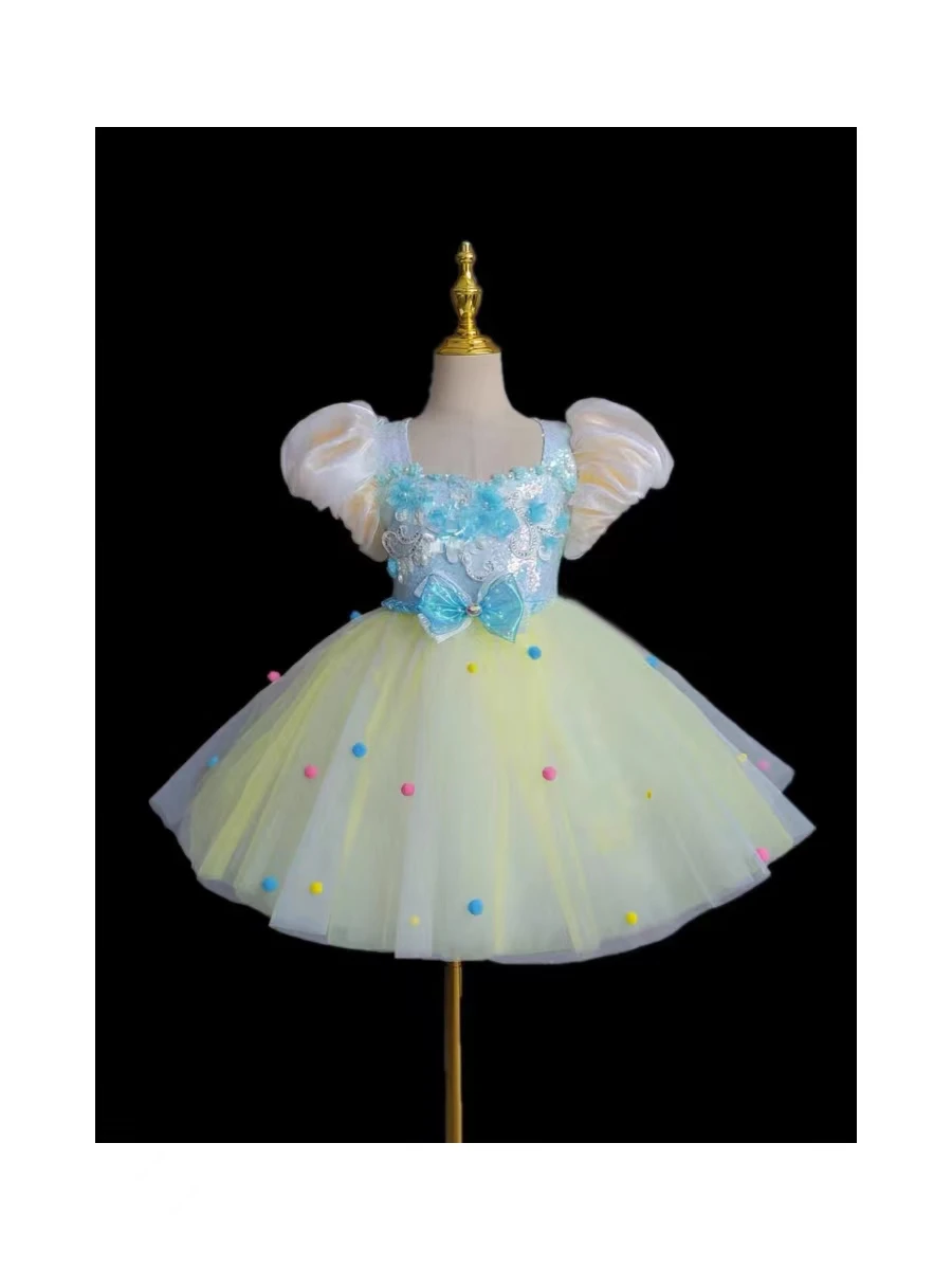 Детская одежда для бальных танцев девочек костюм современных джазовых с