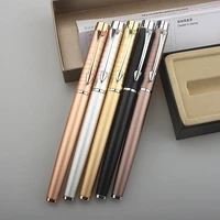 luxury metal signature ballpoint pens for business writing office supplies stationery gift