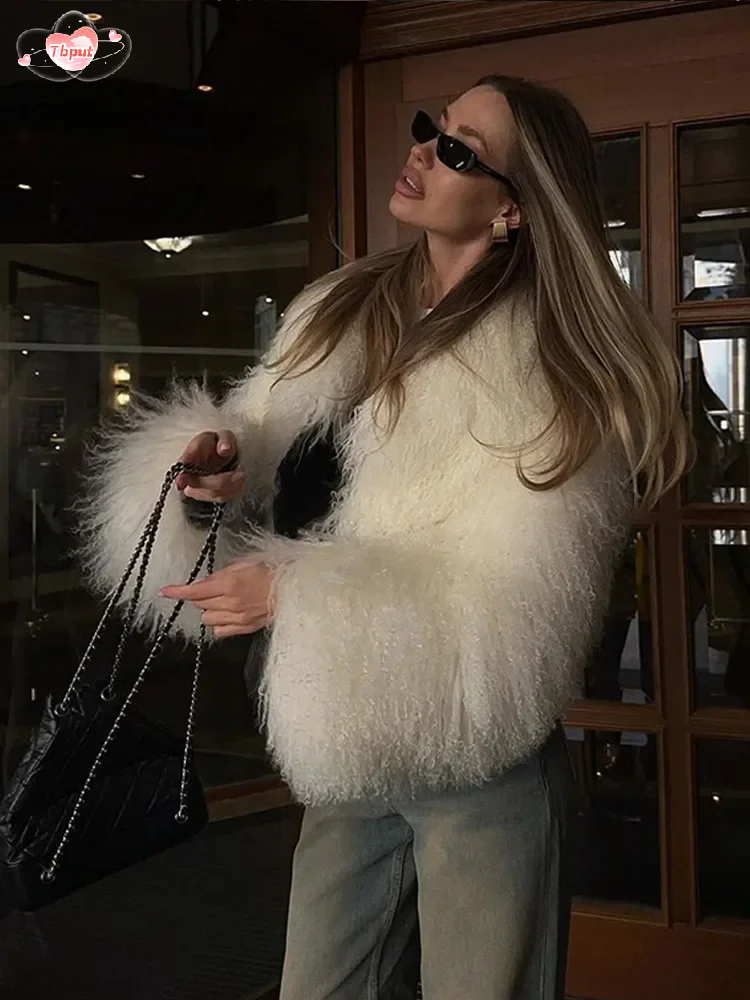 Женская куртка из искусственного меха норки