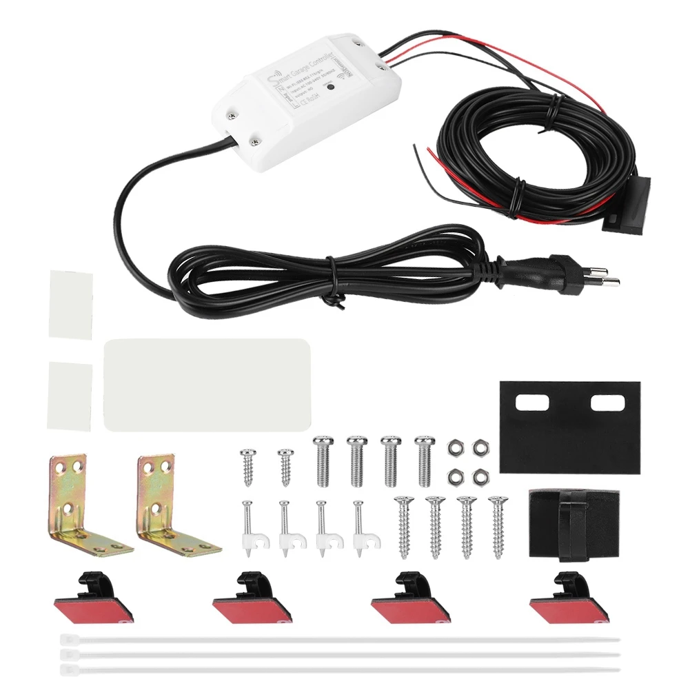 

Garage Door Remote Controller Door Opener Device Support for Alexa Google EU 100-240V Controller Controller