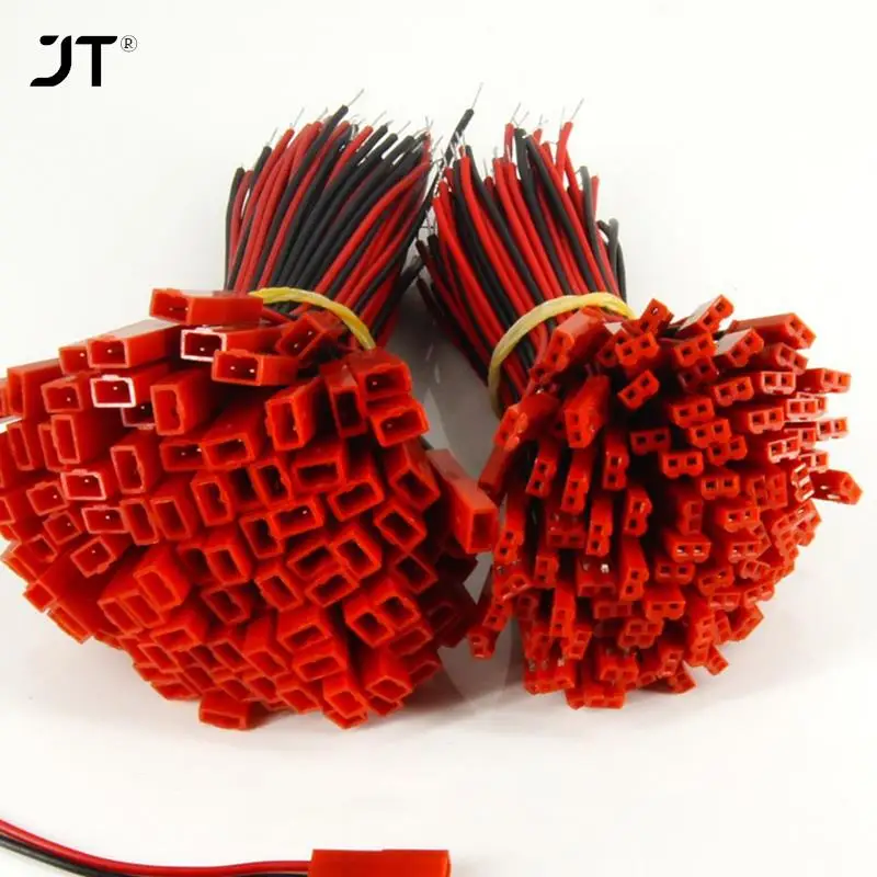 

10Sets 100MM 26AWG 2 Pin Micro Mini JST Connector Male Female Plug Wires Cables Socket For RC Lipo Battery Car Boat Drone Airpla