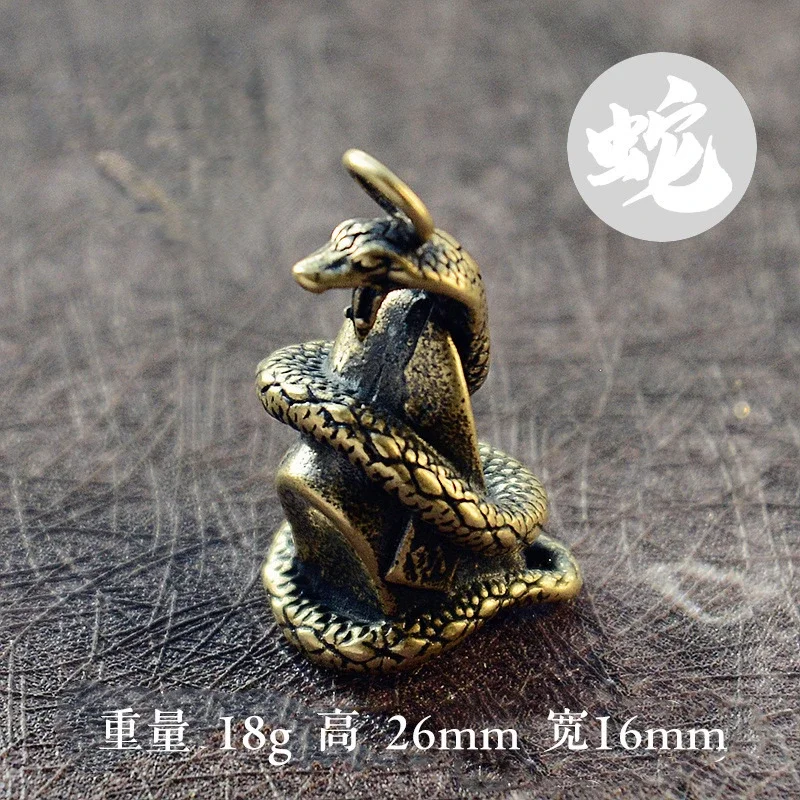 

Медные статуэтки животных китайского гороскопа MOONBIFFY