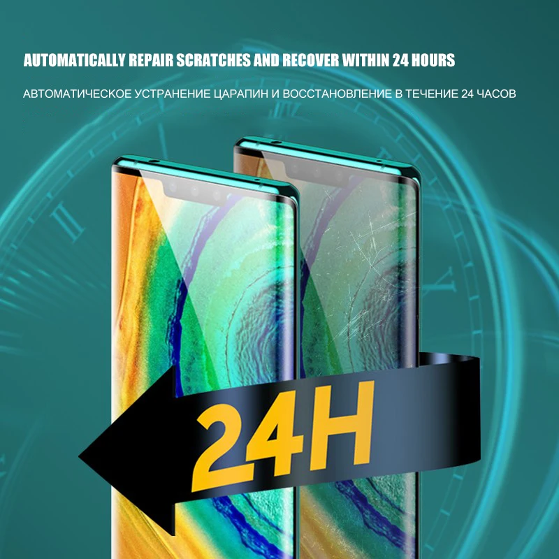 Защитная пленка для экрана матовая Гидрогелевая Huawei P30 Pro P50 P40 HUAWEI P20 Lite P10 HD