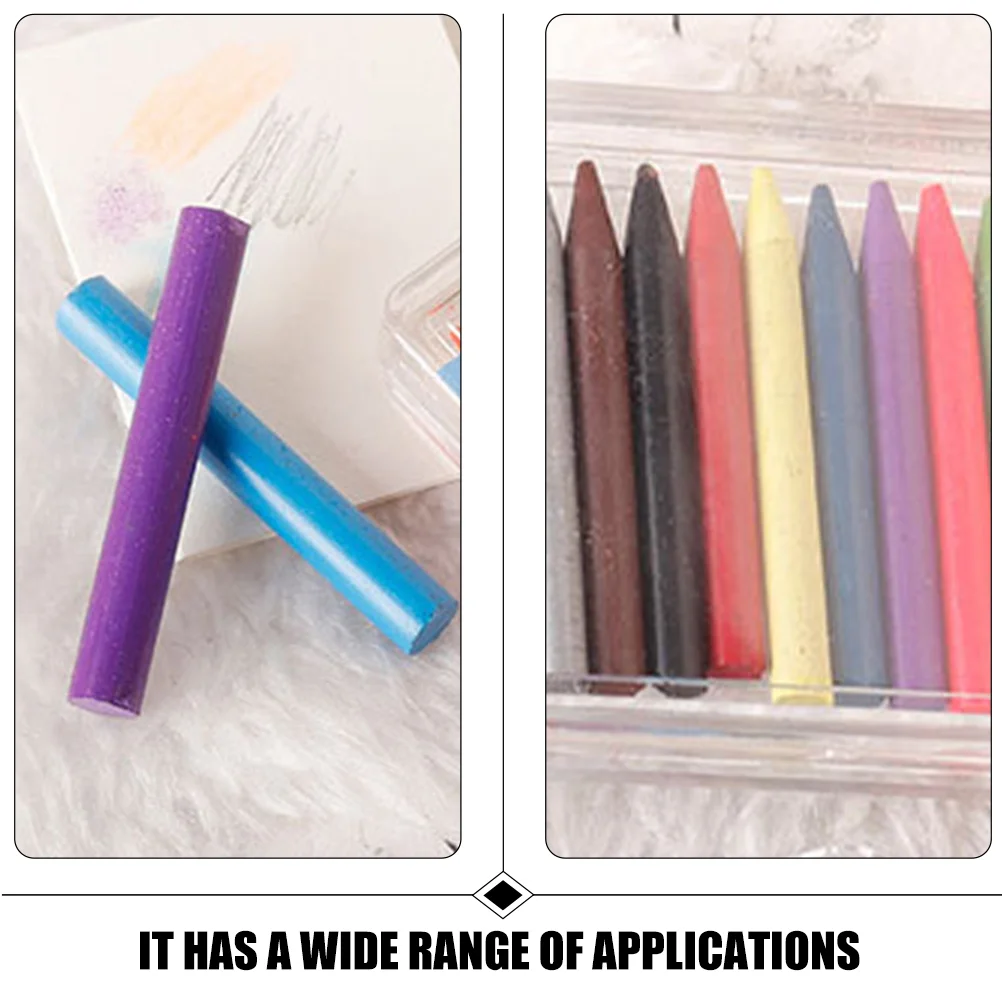 3 коробки мелки для кукольного домика ручки воска миниатюрный красочный