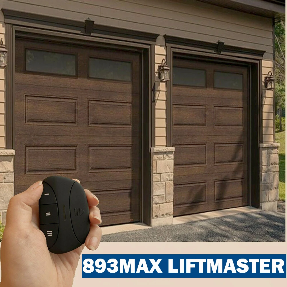 Скидка Пульт дистанционного управления LiftMaster 893MAX, устройство для открывания Гаражных дверей, совместимо с кнопками обучения, красный, оранжевый, ф...