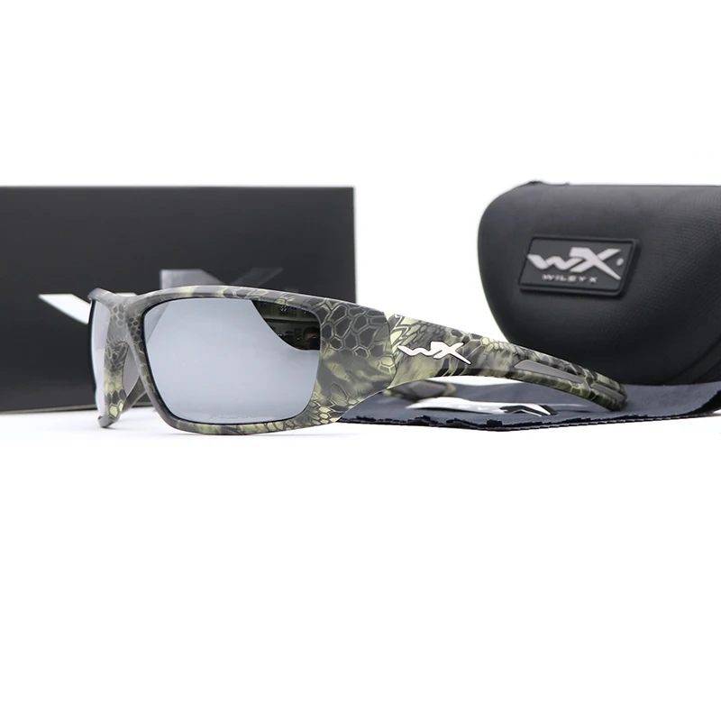 

WILEYX WX Outdoor Sports Sunglasses Tactics Eyewear Polarized Fishing Golf Driving Goggles Reflective Coating Mirror Lens UV400