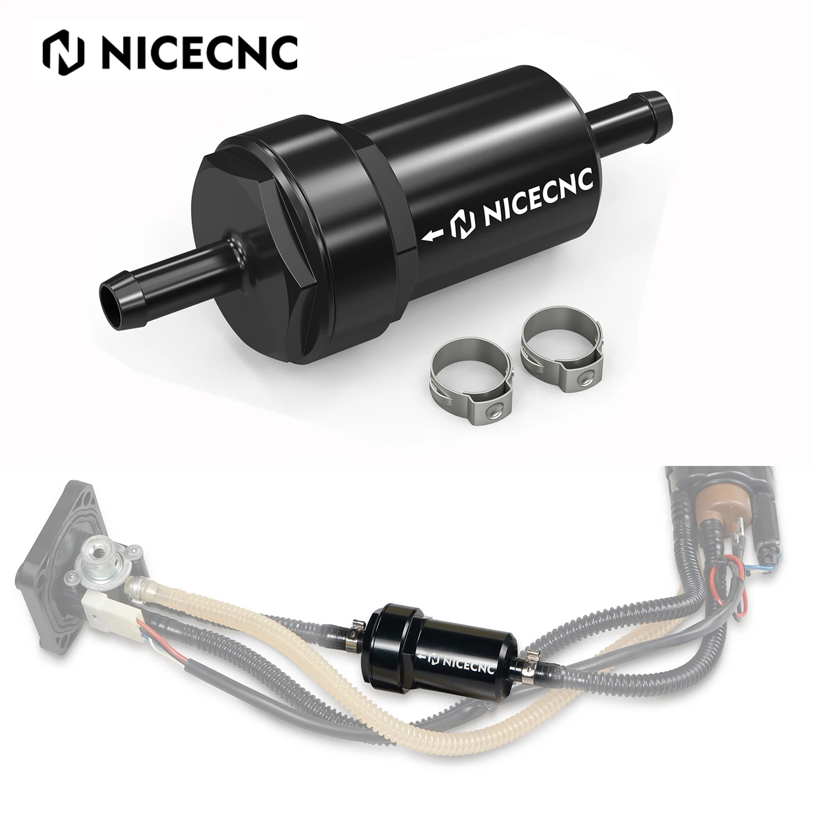 Фото Комплект топливного фильтра NICECNC для KTM EXC EXC-F XC-W TPI SX-F XC XC-F XCF-W 250 300 350 450 Freeride 250F 350 690 ENDURO 690 SMCR №1