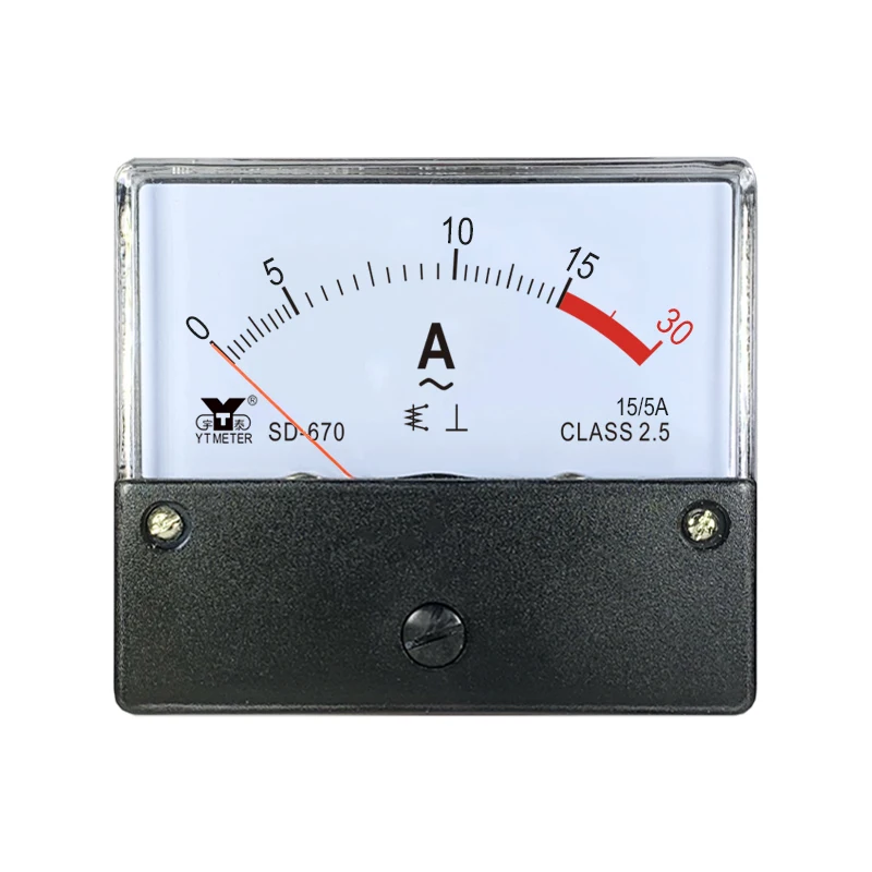 SD670 Амперметр перегрузки переменного тока 30/50/75/100/200/400/5A Указатель 2 буфера dh670
