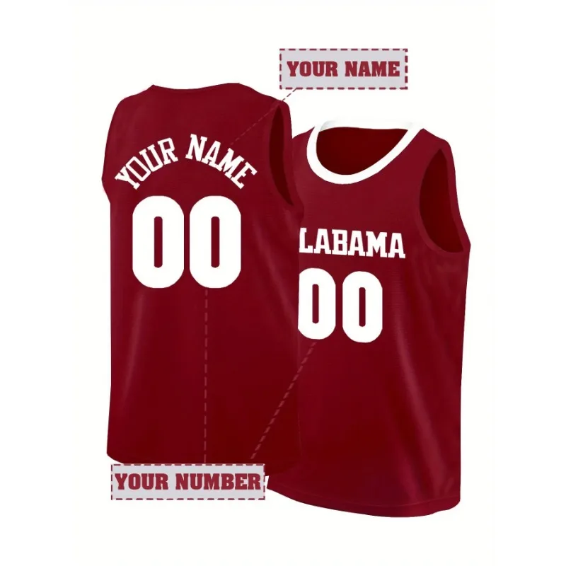 Мужская баскетбольная майка LABAMA по индивидуальному заказу топы без рукавов с