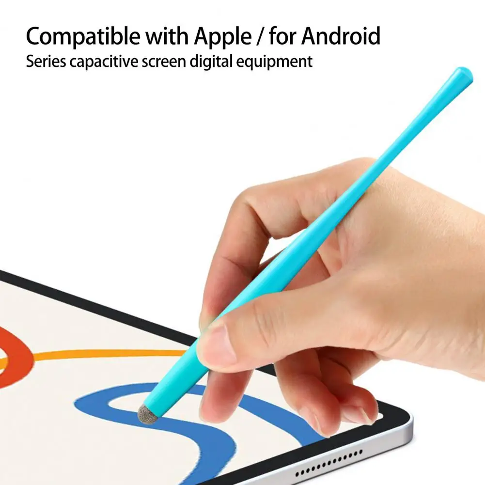 Practical Stylus Pen  Small Waist Shape Aluminum Alloy Capacitive Pen  Tablet Touch Screen Capacitive Pencil