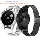 Быстросъемный металлический браслет из нержавеющей стали для Garmin Fenix 6 6S 6X 5X 5 5S 3 3HR Forerunner 935 945 26 мм 22 мм 20 мм