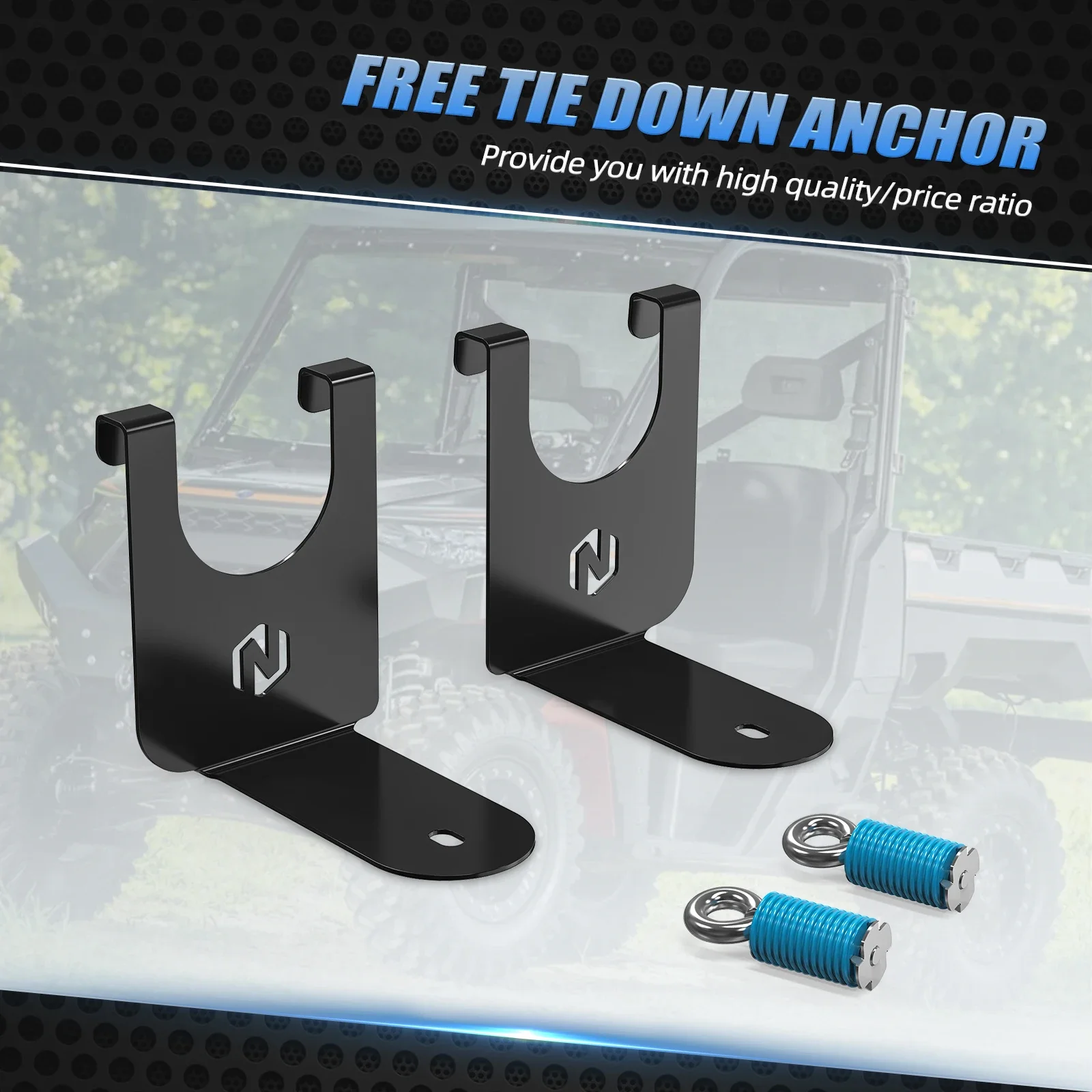 Охлаждающий кронштейн для RZR XP 1000 внешняя деталь со сливной заглушкой Polaris EPS 2015-2020