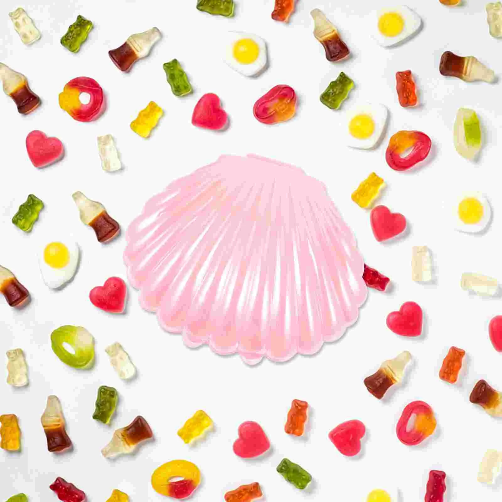 10 шт. маленькие коробки для конфет с жемчугом ракушки из ракушек чехол хранения