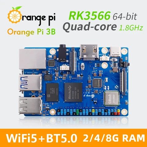 Orange Pi 3B Rockchip RK3566 Комплект