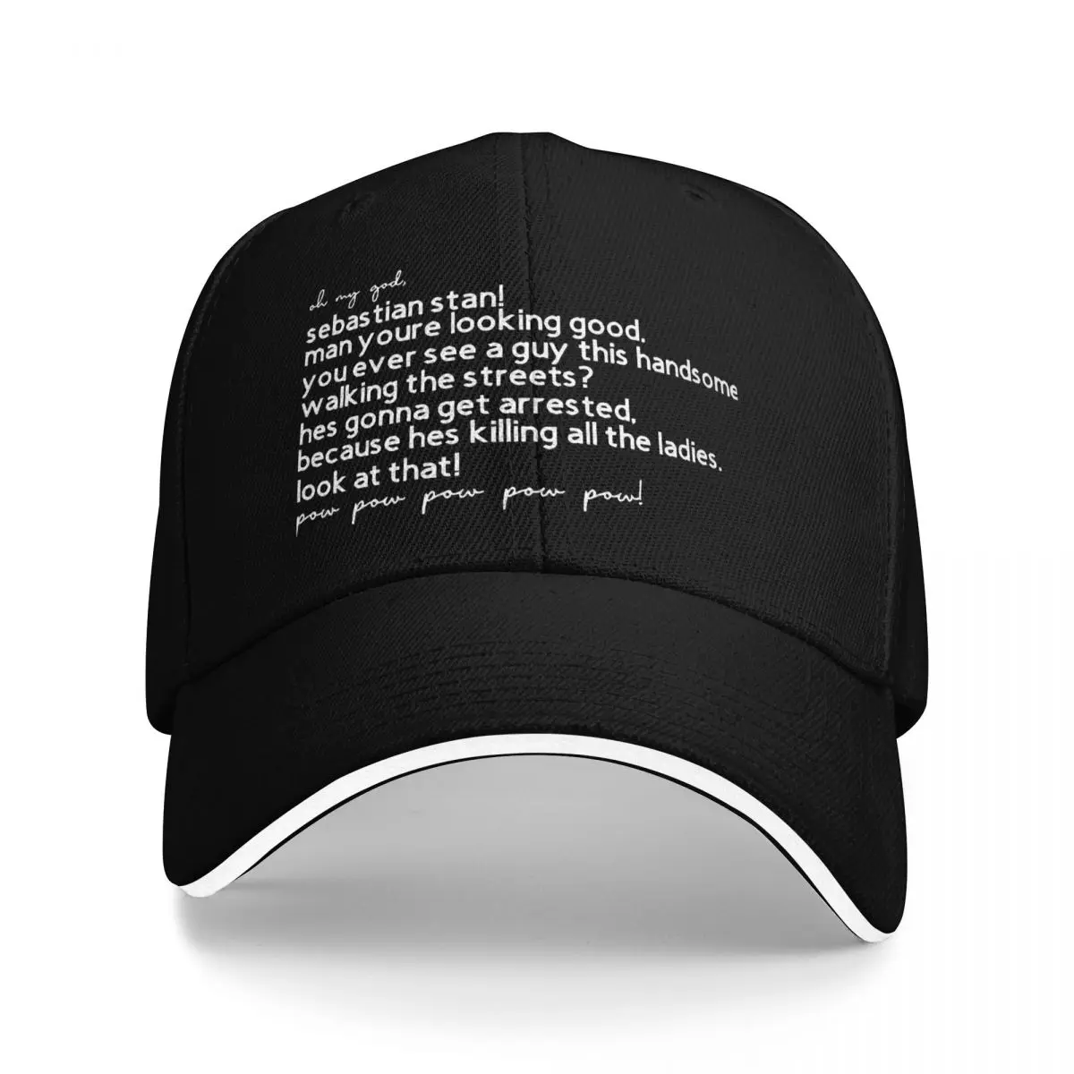 Мужские кепки Oh My God Sebastian Stan из полиэстера