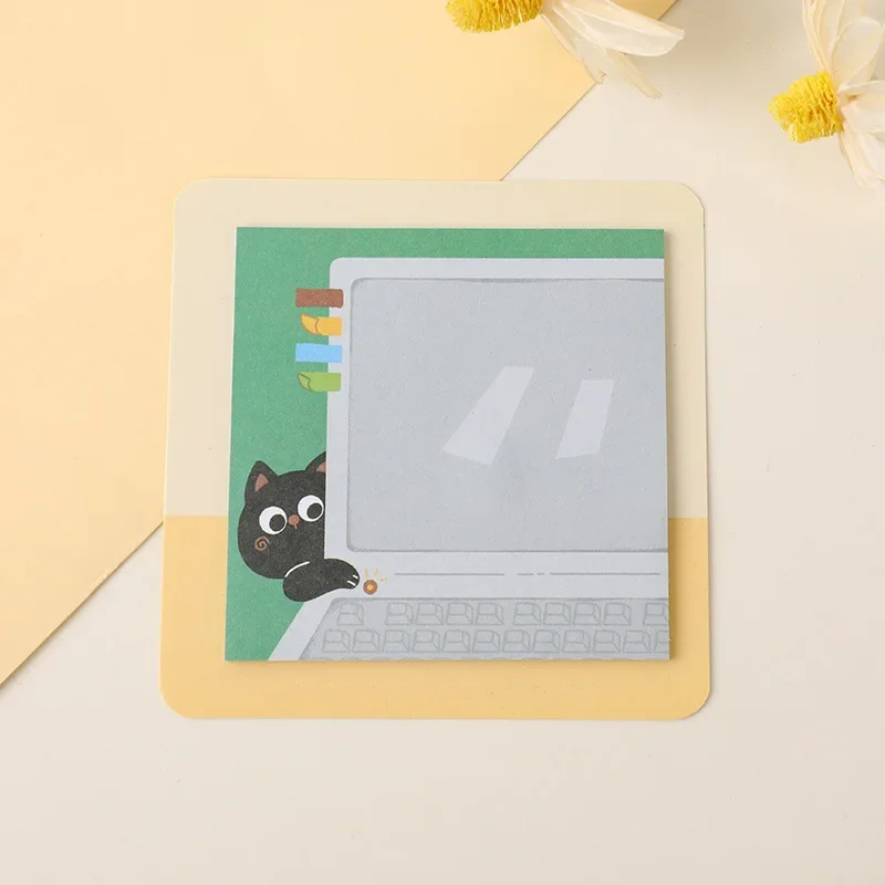 

Липкие заметки с котом