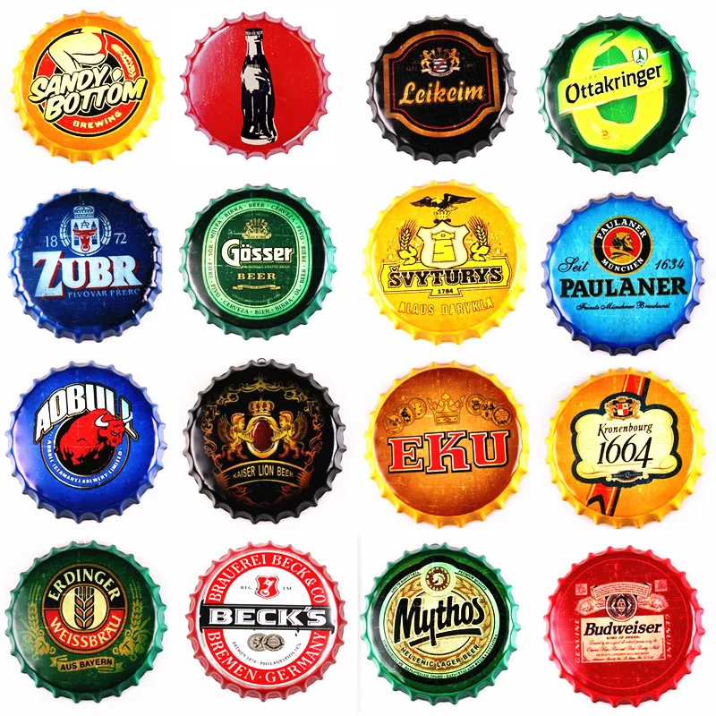 

European-style Personality Wine Bottle Beer Cover Antique Shape Workmanship Exquisite Bar Cafe Wall Three-dimensional Decoration