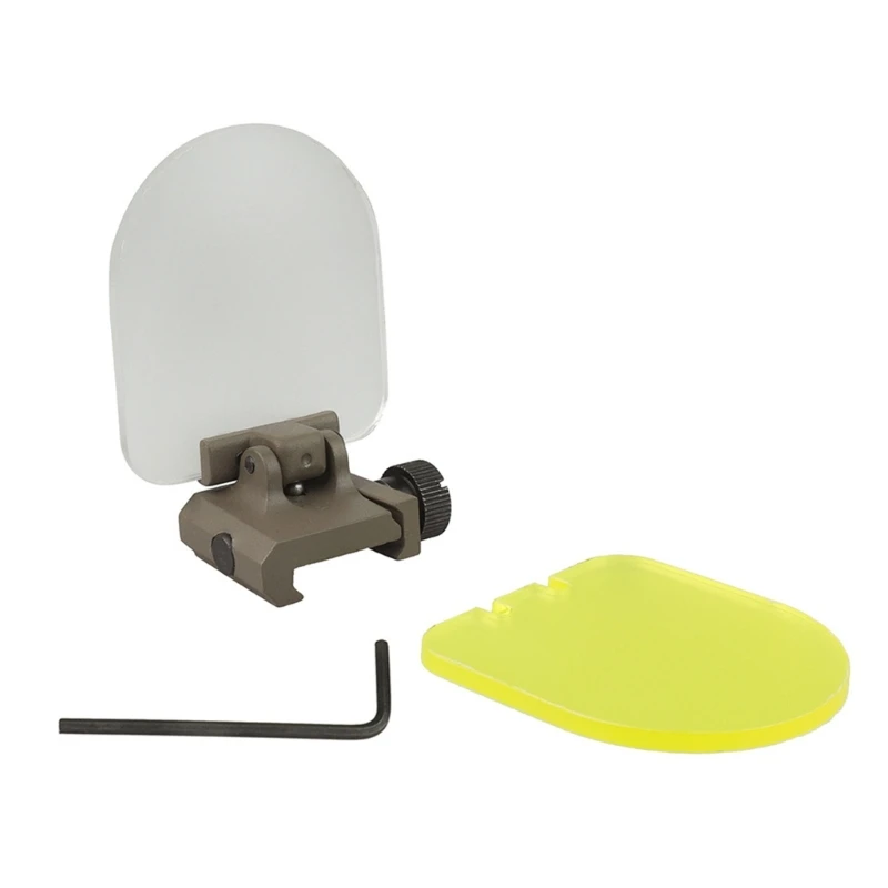 

Goggles Protector Tactically Lens Screen Cover Foldable Lens Cover Mounted Sight Protector Easy to Use 57QC