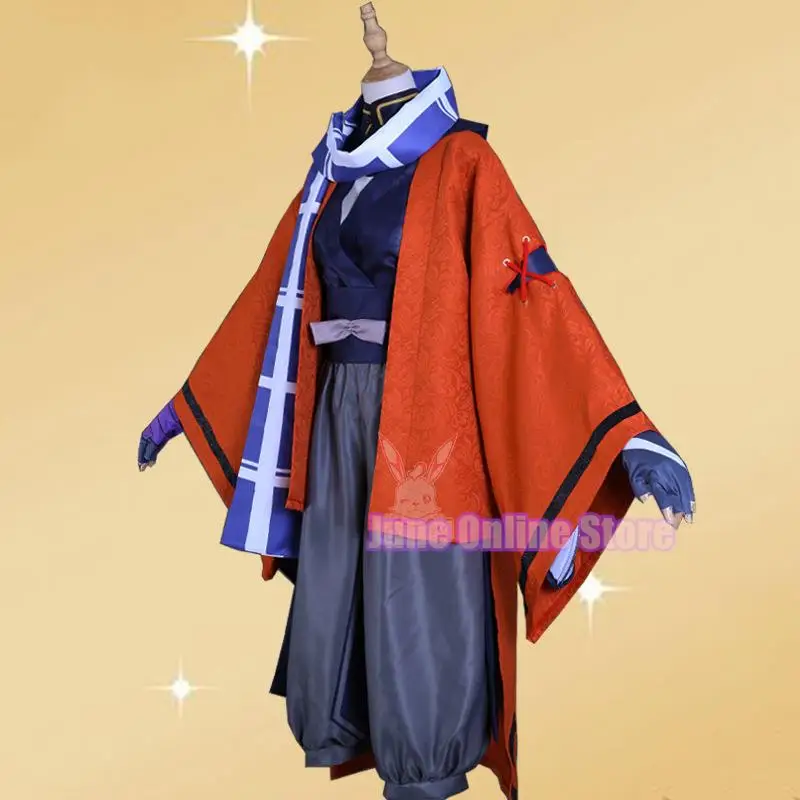 

Genshin Impact Kaedehara Kazuha Friend Costume Game Suit Gorgeous Uniform Cosplay Costume Halloween Party Role Play Fancy Outfit