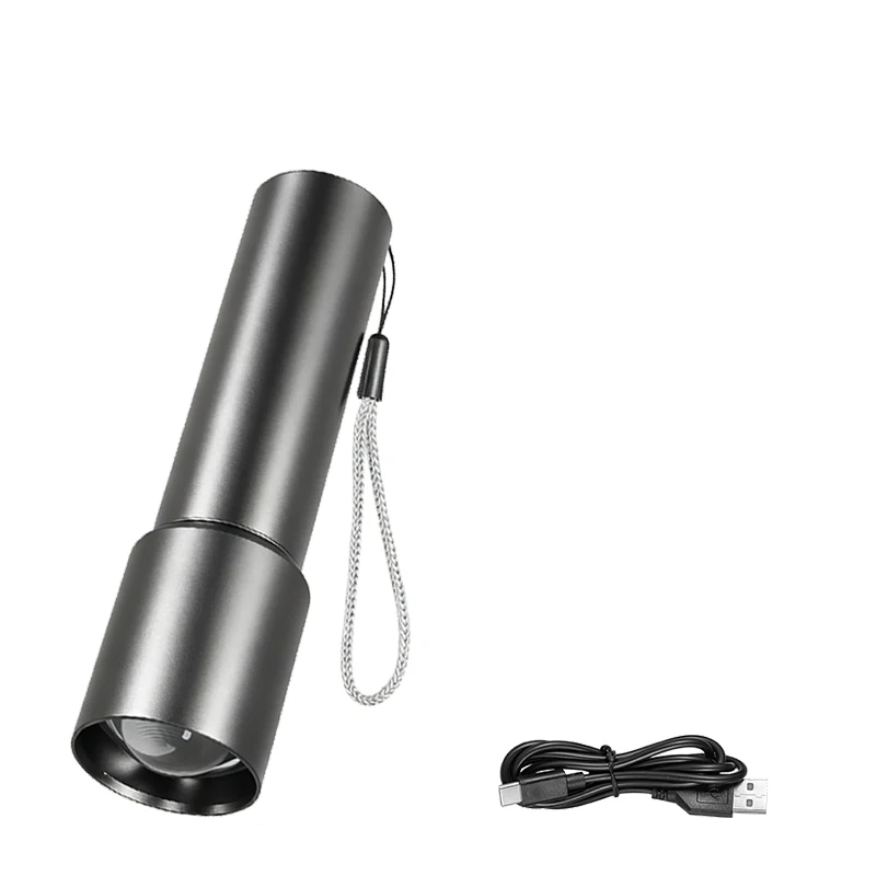 

Heinast мини фонарик USB зарядка алюминий супер яркий