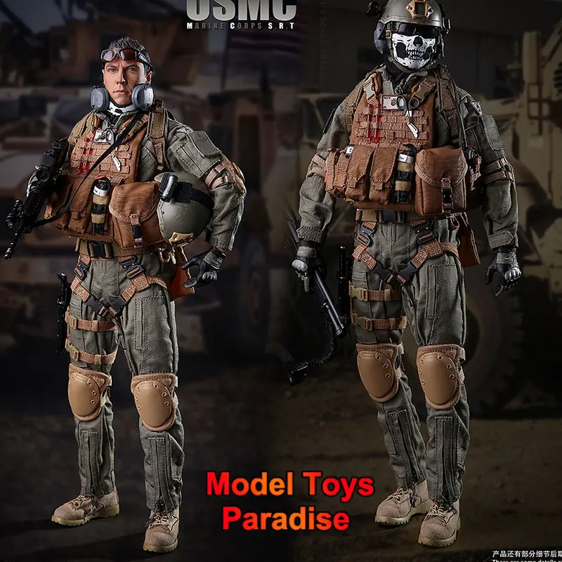 

USMC SRT KT8005 1/6 Scale Male Soldier US Marine Corps Special Force Full Set 12inch Action Figure Collectible Gifts