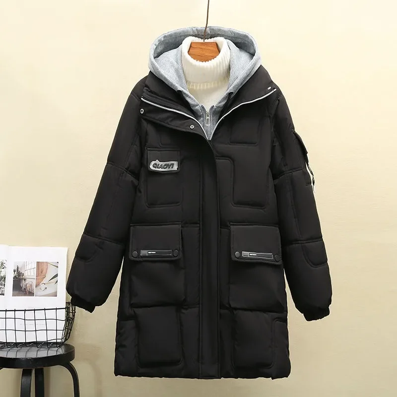 Рисунок 4 - Женское пуховое пальто из хлопка