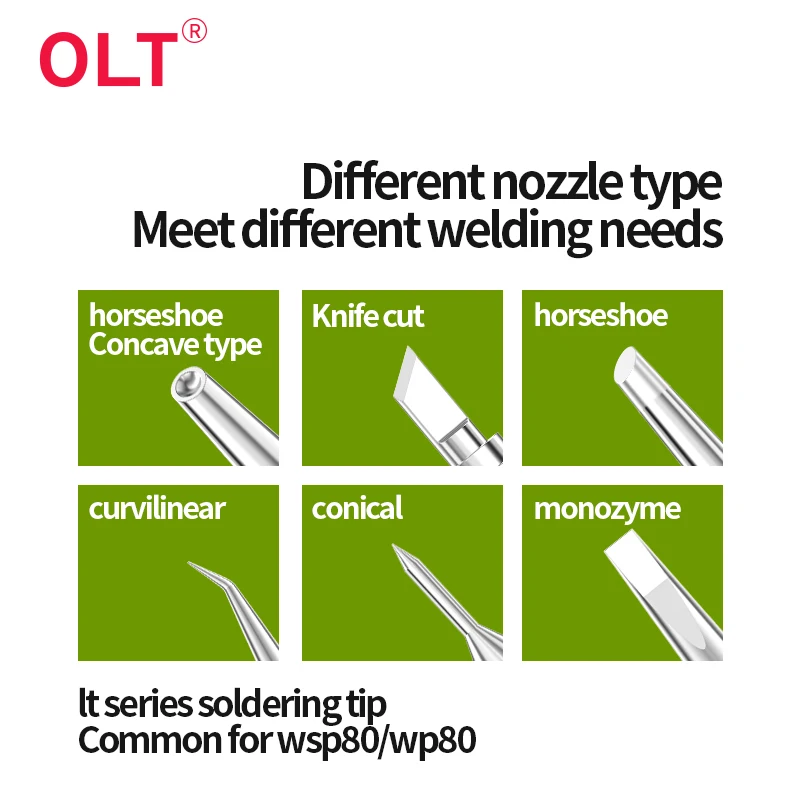 Фото Жало WELLER LTKN LT1L LTKNS LT22CP LT33CP LT1LX, медное сварочное паяльное жало для паяльной станции с ручкой WELLER WP80 WSP80 №2