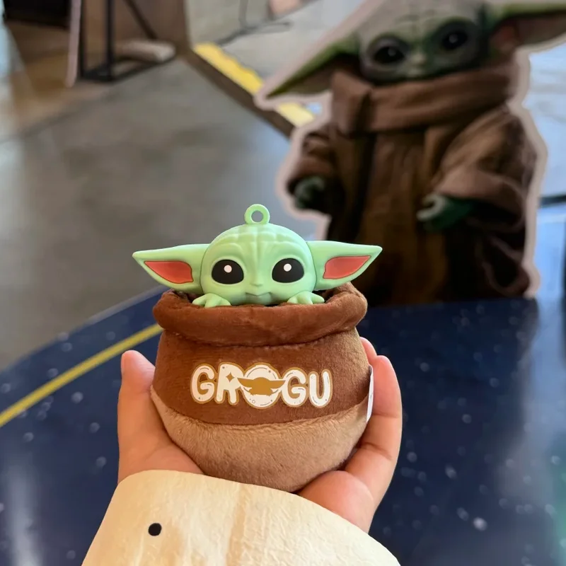Новая оригинальная серия Star Wars: Ароматизированный плюшевый кулон Грогу в закрытой упаковке — милый подарок для девочек, праздничный сюрприз, украшение, коллекционные предметы (art.: 3920db3512966) - 3920db3512966