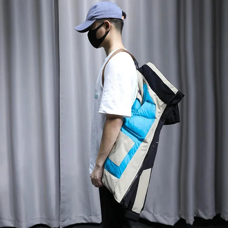 

2023 зимние ветрозащитные парки для улицы, мужские толстые теплые походные куртки с капюшоном, повседневные мужские пуховики, ветровка, мужское хлопковое пальто