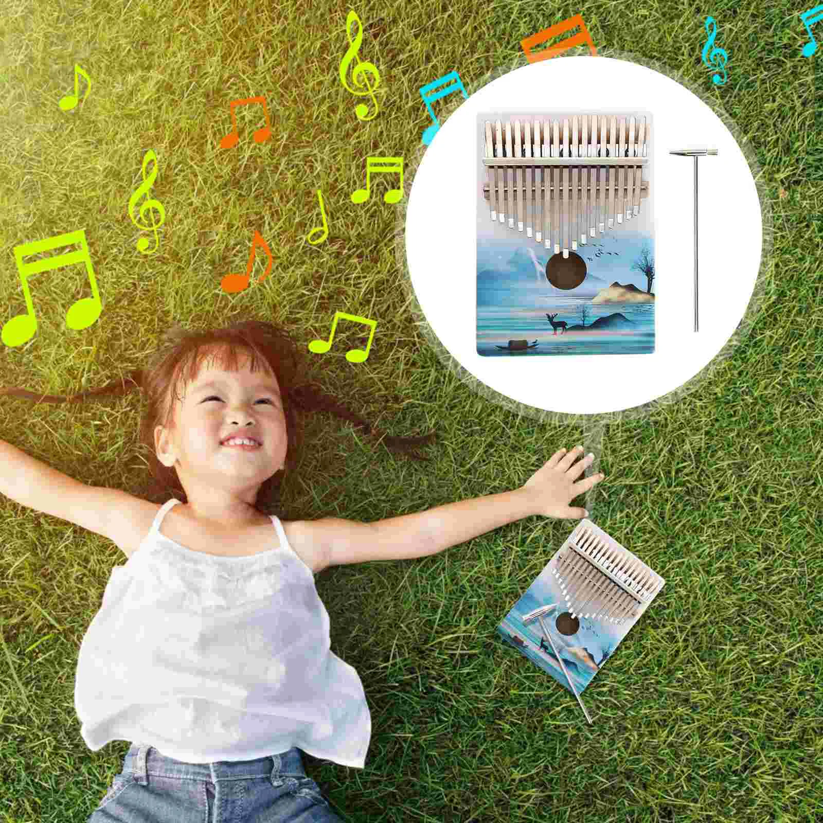 

Винтажное пианино для большого пальца, 6 шт./комплект