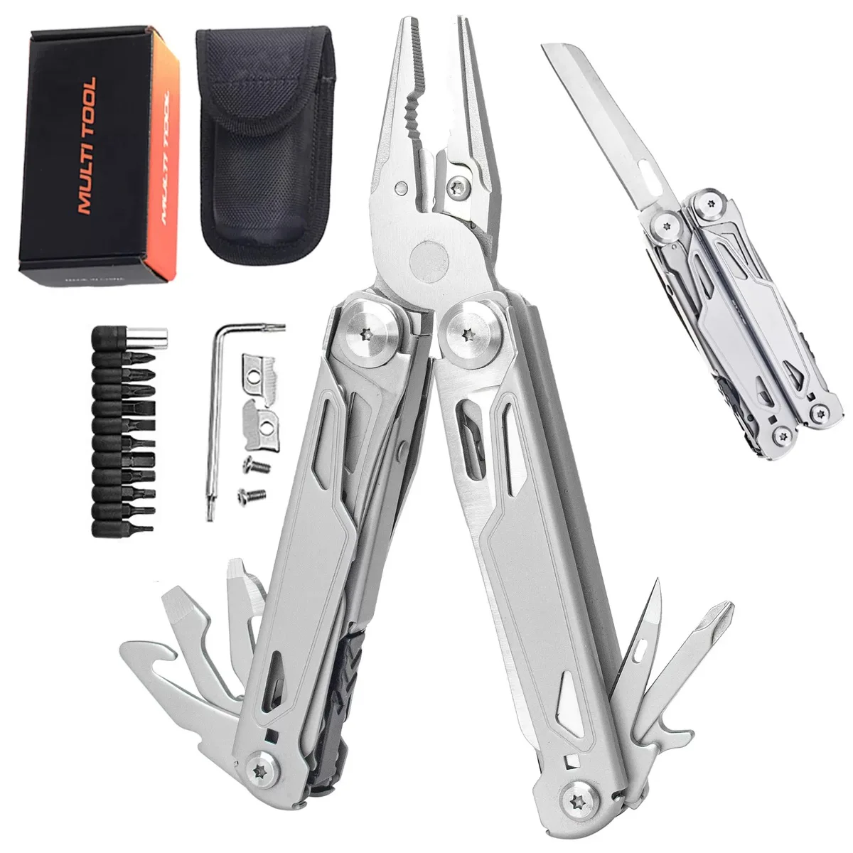 

Складной многофункциональный инструмент из углеродистой стали