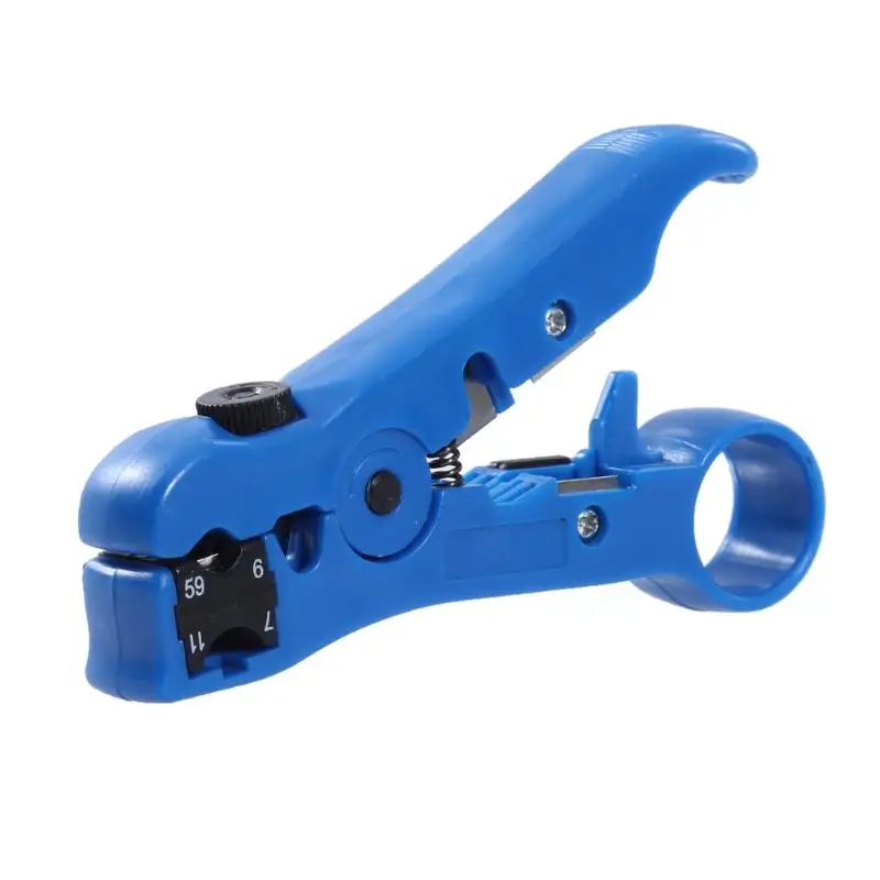 3 in1 Multi-function stripping wire tool Electrician universal coaxial cable stripper knife for UTP/STP RG59/6/7/11