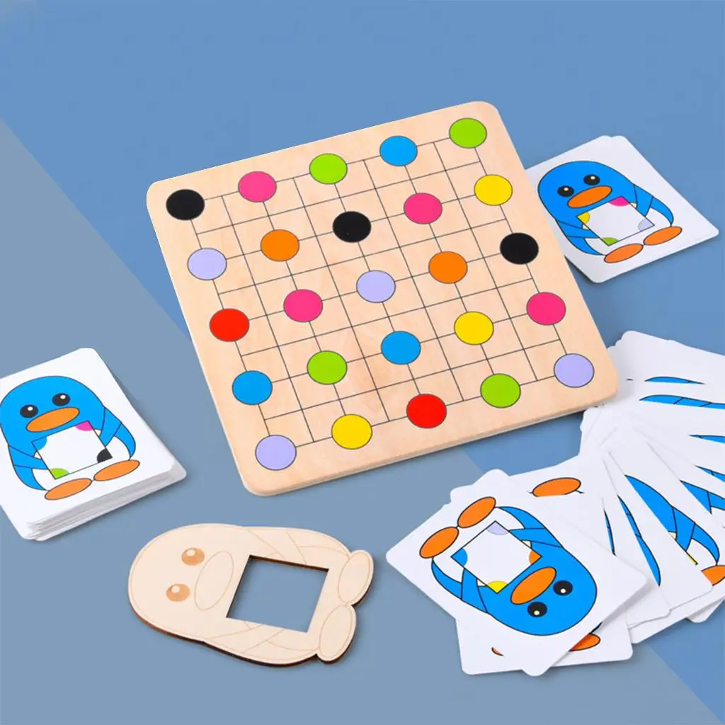 

Wood Color Training Concentration Preschool Developmental Toys