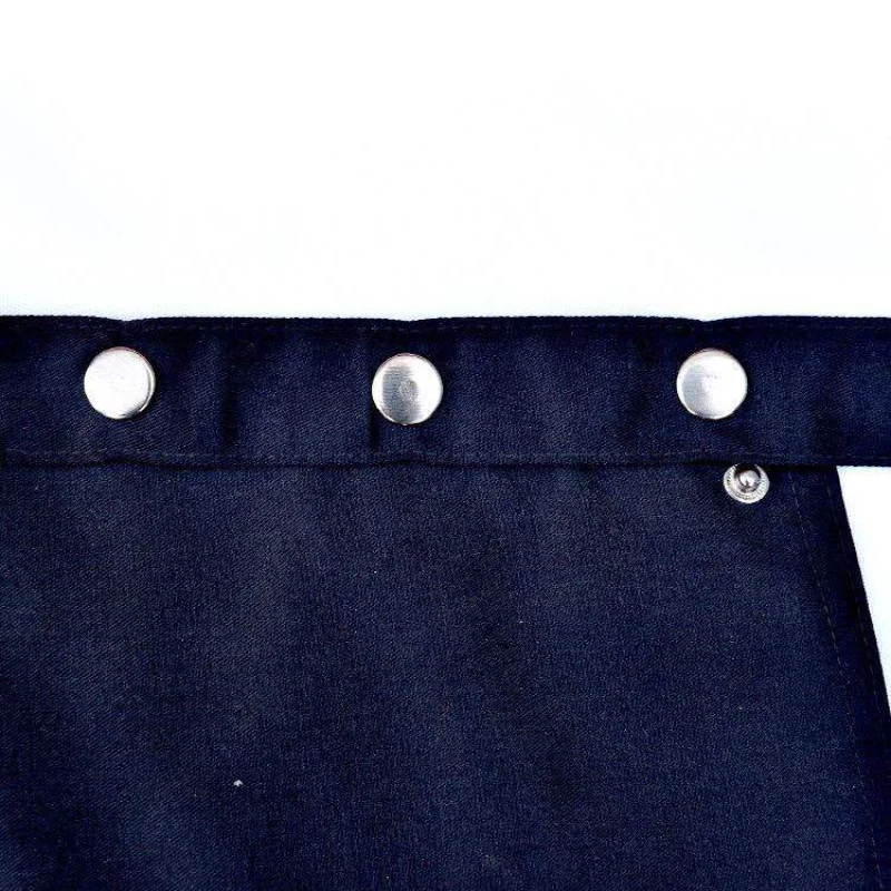 Новая модная холщовая кухня Мужской рабочий фартук шеф-повара для гриля