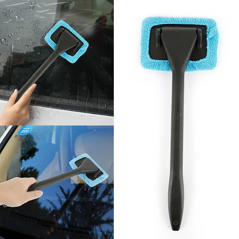 

Car Mop Cleaning Window Brush Cleaning Rag Wiping Dust Remover Windshield Fog Cleaning Tool Home Office Car Window Glass Cloth