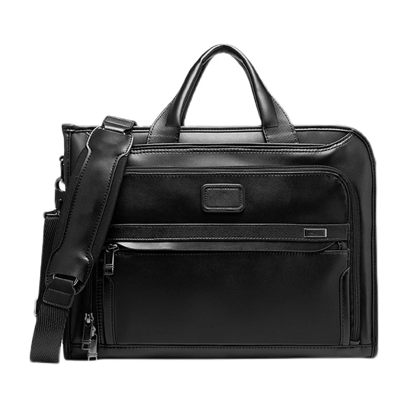 9603110D3 new super fiber material men's briefcase business computer bag fashion one shoulder handbag