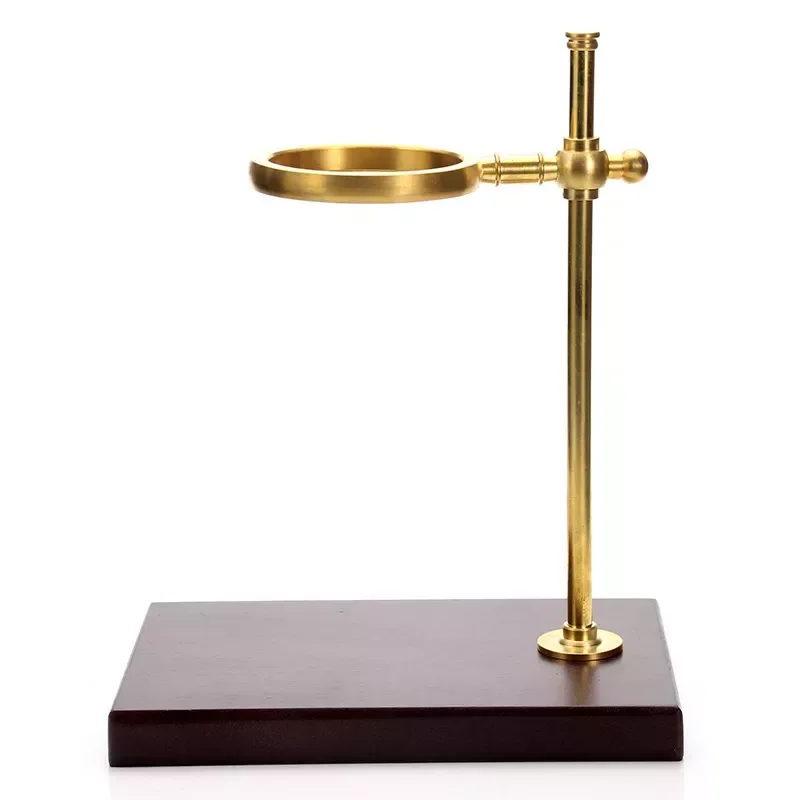 

Pour-Over Coffee Dripper with Wood Stand - Heavy-Duty - Adjustable height