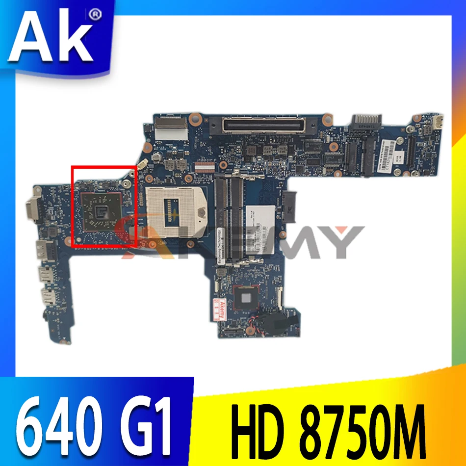 

Материнская плата для ноутбука HP 640 G1 650 G1 744010-001 6050A2566402-MB-A04 PGA947 GPU HD 8750M 100%, рабочий тест SR17C