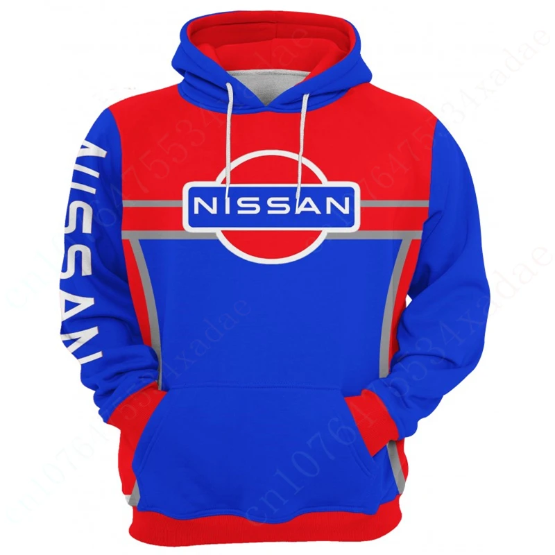 

Nissan Anime Zip Hoodies Essentials Pullover Top Unisex Clothing Casual Hoodies For Men Women Harajuku 3D Printing Sweatshirt