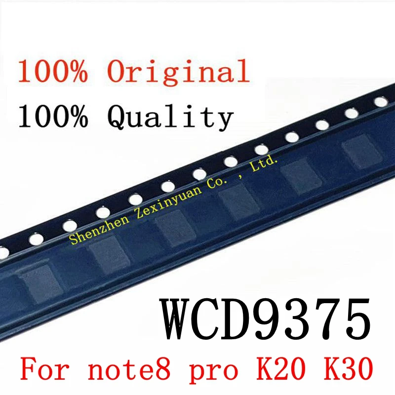 1-10PCS WCD9375 001 For note8 pro K20 K30 Audio IC Codec Sound Chip | Электроника
