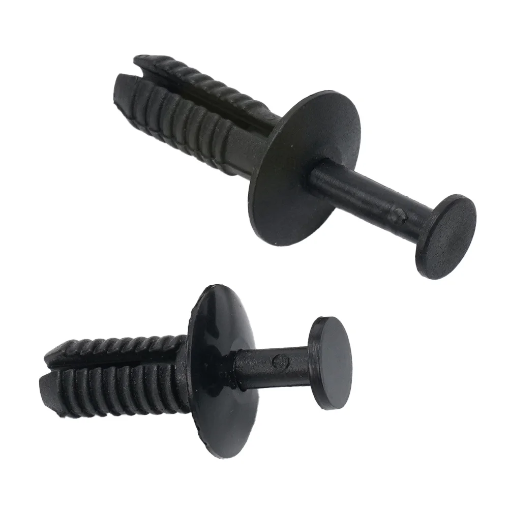 

High Quality Useful Durable Clips 20PCS Accessory Black For BMW E30 E39 E46 E53 E60 Plastic Push-Type Retainer