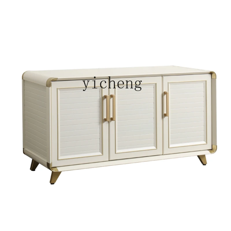 

XL All Aluminum Alloy Shoe Changing Stool Villa Doorway Shoe Cabinet Waterproof and Sun Protection Balcony Locker