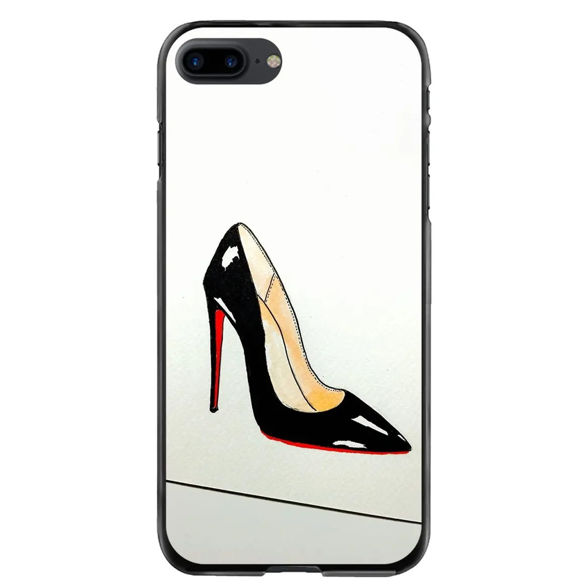Пластиковый черный чехол для iPod Touch iPhone 11 12 Pro MAX 4S 5 5S SE 6 6S 7 8 Plus X XR XS французский