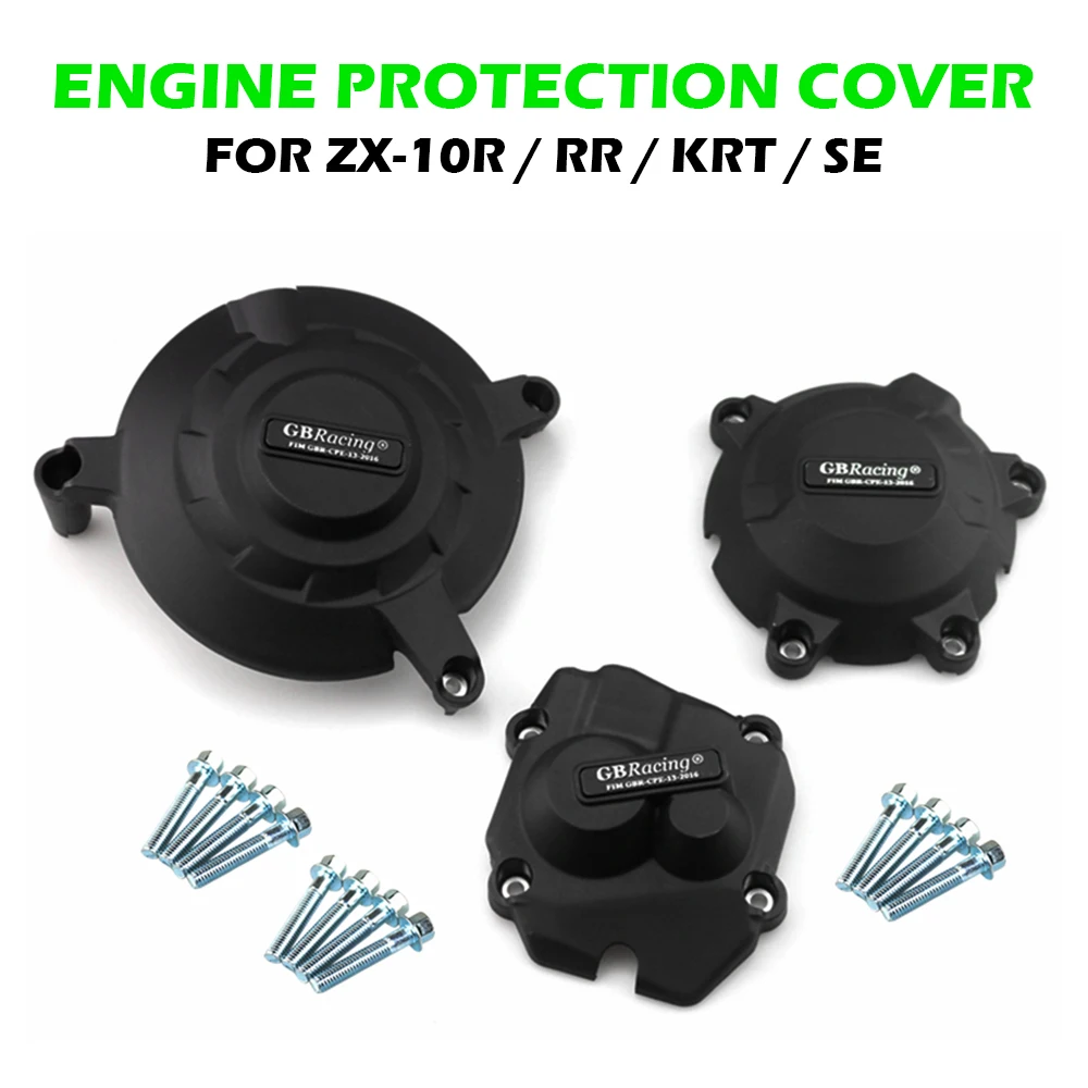

Защитный чехол для крышки двигателя мотоцикла GB Racing для KAWASAKI ZX10R/RR/KRT/SE 2011-2025 GBRacing, крышки двигателя