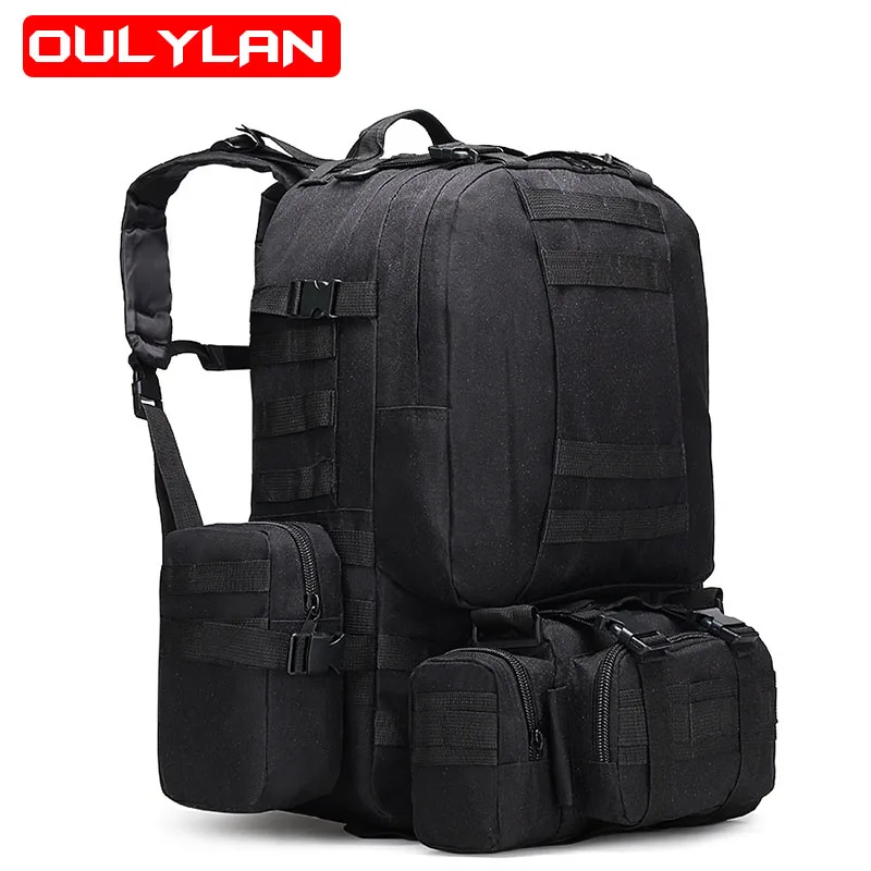 

Многофункциональный мужской рюкзак, дорожная сумка из износостойкой ткани Оксфорд, походные и альпинистские рюкзаки, 600D